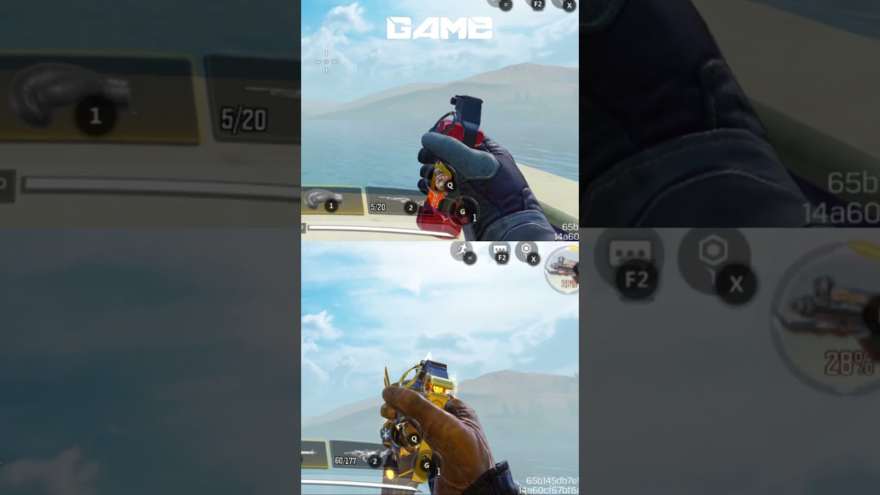 Legendary Flashbang Grenade vs Epic Flashbang Grenade CODM|