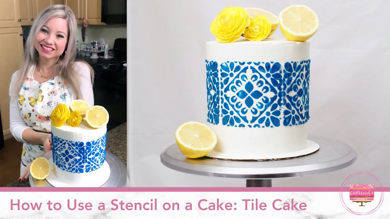 16 Ways To Use Stencils On Cakes 