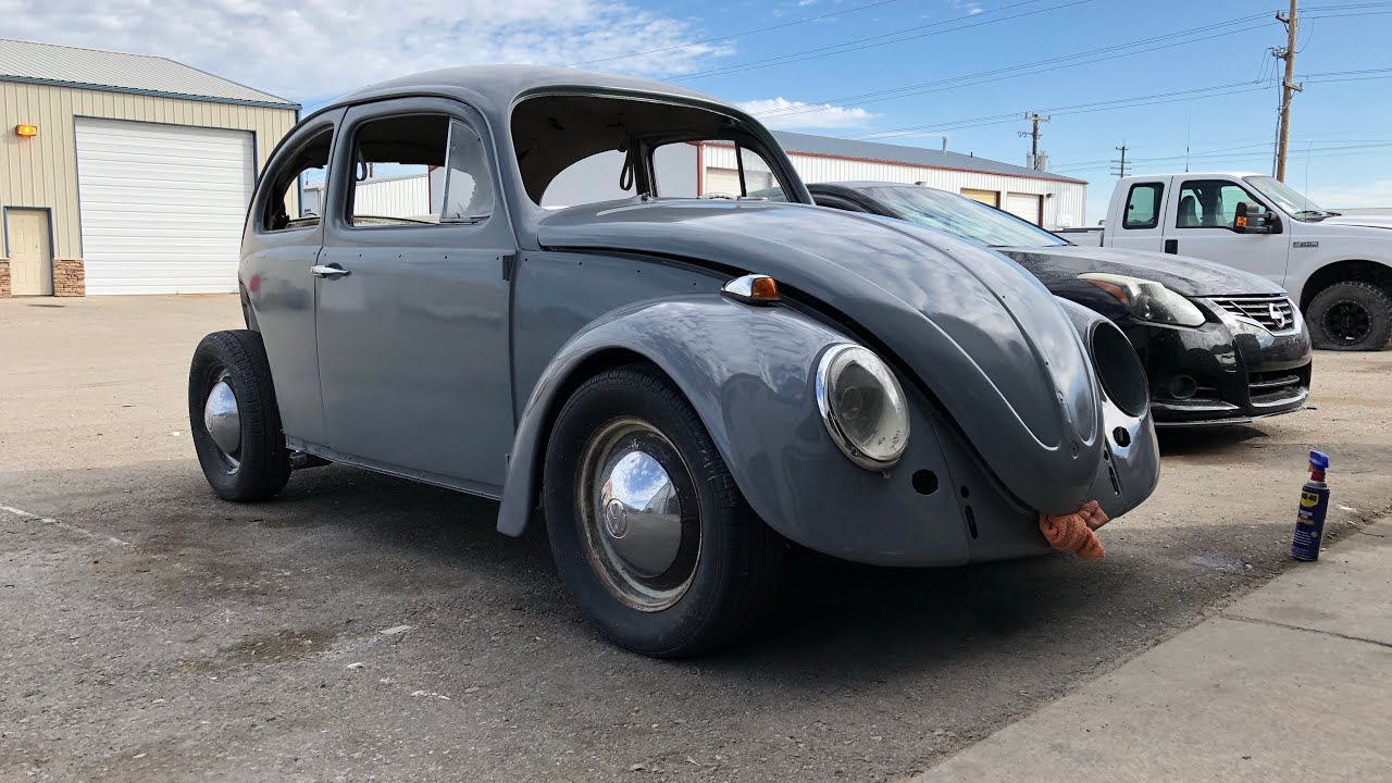 Rustoleum paint job TURBO VW BUG BUDGET RESTORATION PT. 7 YouTube