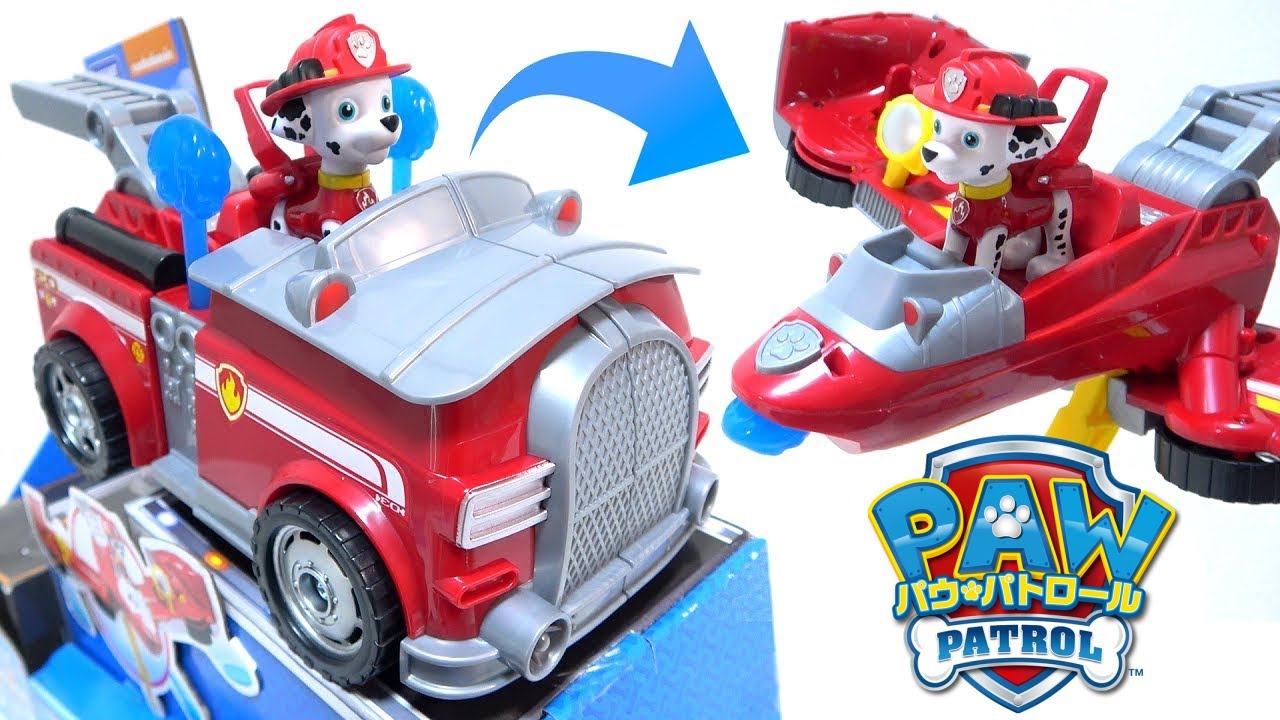 Marshall and rescue! ] I played with the toys of PAW Patrol