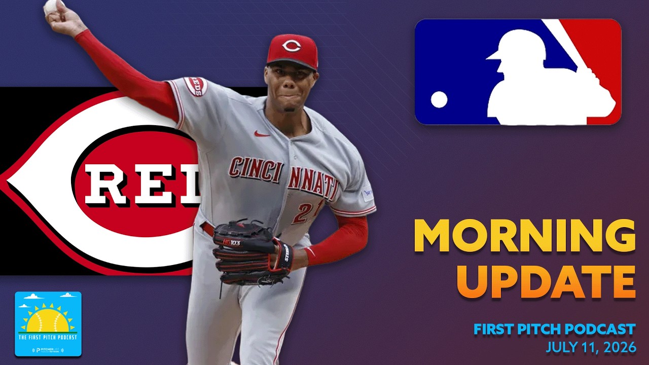 Hunter Greene DOMINATES In Second Start I Daily MLB News and Notes I First Pitch Podcast 7/11/26