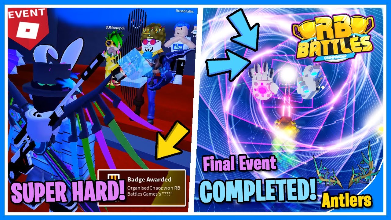 🏆 COMPLETING The *RB BATTLES* FINAL BATTLE EVENT!! Antlers Of Honor
