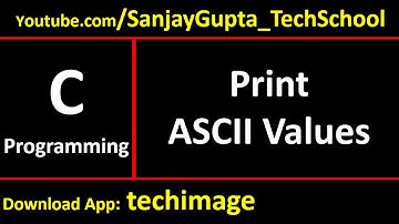 Read Character and Print its ASCII Value - Learn Easy C Language Tutorials by Sanjay Gupta