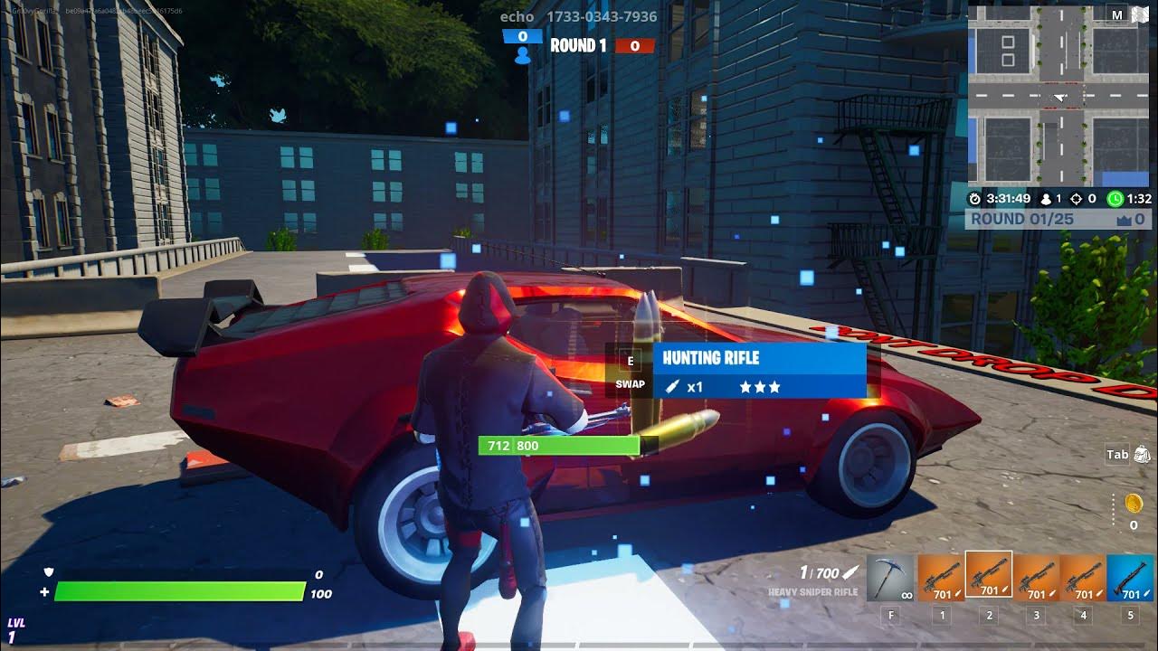 🚗 SNIPERS VS SUPERCARS 🚕 By echo Fortnite Creative Mode Featured