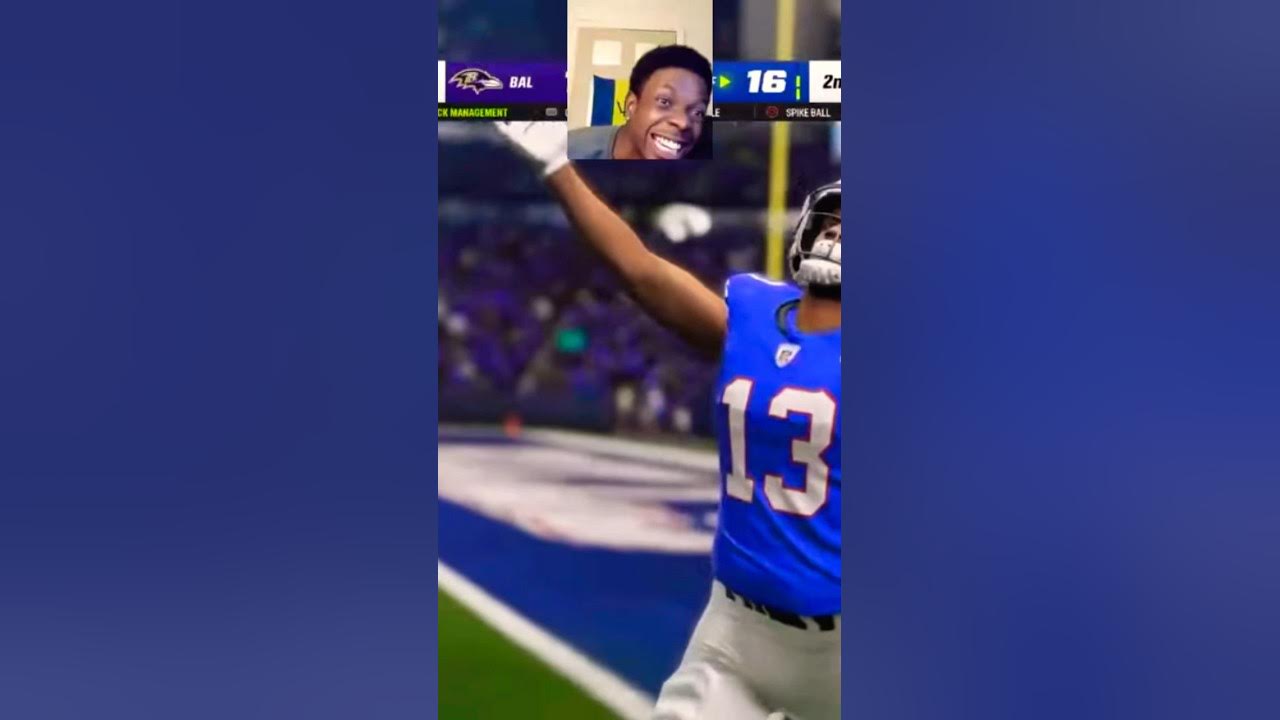 Perfect Touchdown Pass In Madden NFL 23 - YouTube