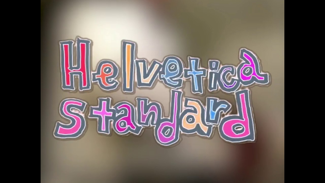 helvetica standard ep 2 YouTube