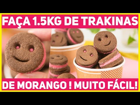 Vídeo: Como Fazer Biscoitos De Morango