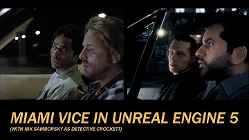 Miami Vice - In The Air Tonight Scene in Unreal Engine 5
