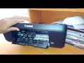 How to replace/change/open ink cartridge from canon pixma E400 printer