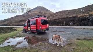Husky Adventurer Travels the Gorgeous NC500 in Scotland