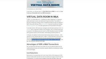 Getting started with DocSend virtual data rooms || virtual Data