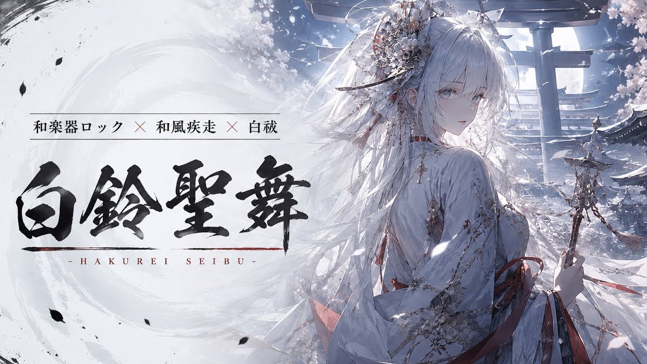 WE ARE DRAGONS FUSHI RYU 夢をつかむのは今 Japanese Rock / With Lyrics] -Hakurei Seibu- Sacred Kagura Bell