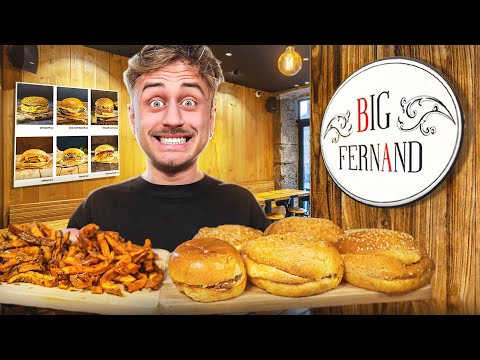 Je commande TOUTE LA CARTE de BIG FERNAND 🤯