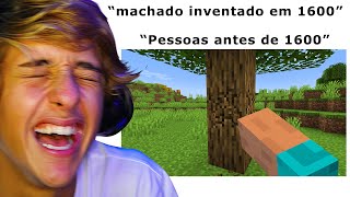 TENTE NÃO RIR com Memes Representados no Minecraft