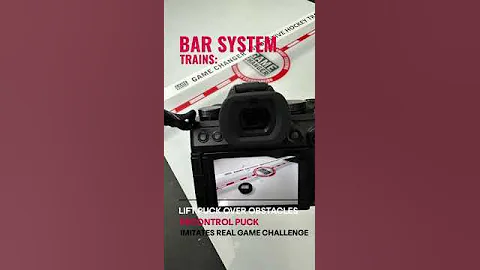Bar system for Stick handling tool Game Changer