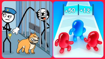 New game joint blob clash 3D Vs Thiefpuzzle 3D🧿🔵All 🧿🔵All New Max Mobile Gameplay subscribe now