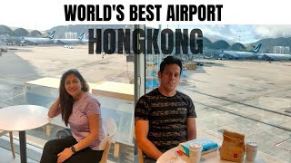 HONGKONG AIRPORT WORLD&#39;s BEST AIRPORT With  Too Many Sitting Themes