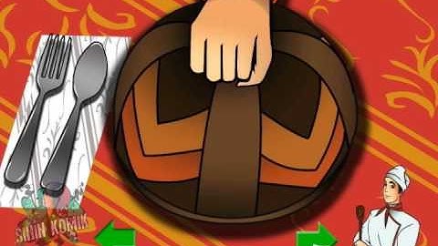 Interactive Food Menus 2D animations