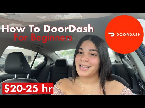 DoorDash Driver: How to DoorDash For Beginners !! 