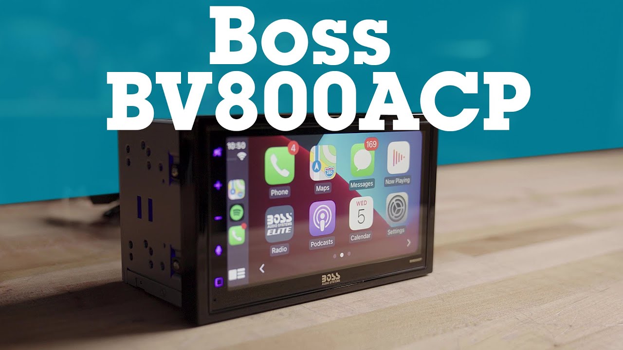 Boss BV800ACP digital multimedia receiver | Crutchfield - YouTube