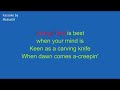 Give me the simple life - Seth McFarlane - KARAOKE Low key