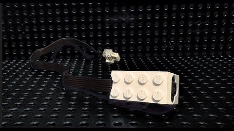 How to Use the LEGO Color Distance Sensor   4K