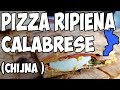 Impasto e Pizza Ripiena Calabrese nel Forno a Legna: A Pizza Chjina