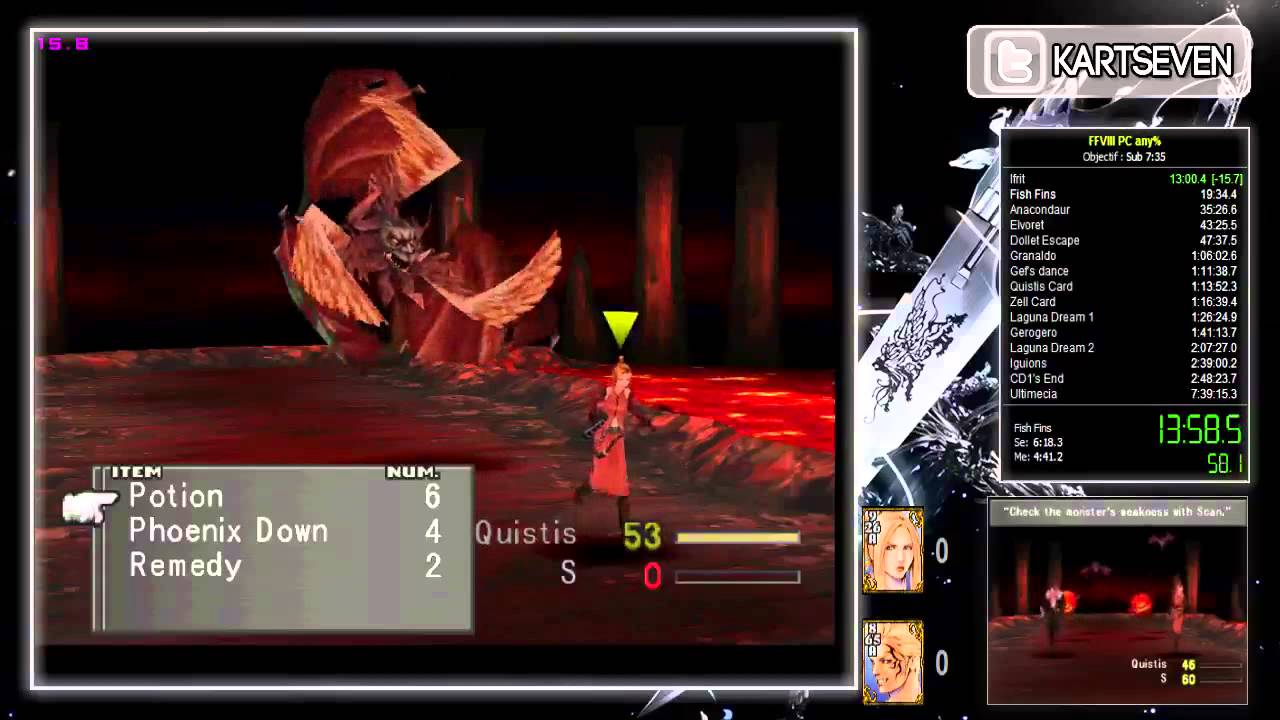 FFVIII PC Single Segment - Schizoid too strong