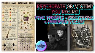 MERB: Psychopath or victim? You decide! Fake threats + wire tapping = arrested voices!