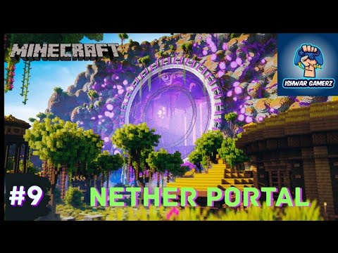 FINALLY I MADE A NETHER PORTAL IN ONE BLOCK - MINECRAFT SURVIVAL ...