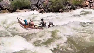 Azra Dory run in Lava Falls, Grand Canyon Colorado river- July 3,2023