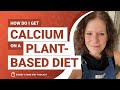 How do I get calcium on a plant based diet? / Kidney Stone Diet Podcast with Nurse Jill Harris