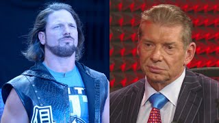 AJ Styles on His WWE Debut and Vince McMahon's Reaction