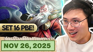 SHORT PBE STREAM | TFT Set 16 PBE Stream