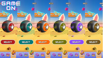 Going Balls Arrow Ball  of 6 different colors Blue Pink Orange ANdroid / Ios Gameplay Super SpeedRun