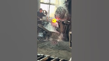 Inside the factory Fire, Steel, and Teamwork | Ultimate Forging Process #process #forging #machine