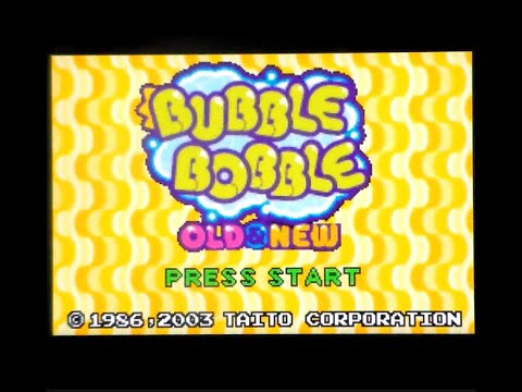Bubble Bobble Old & New On Gameboy Advance - YouTube