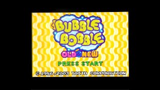 Bubble Bobble Old & New On Gameboy Advance - YouTube