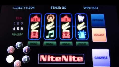 NiteNite slotmachine video