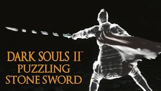 Dark Souls 2 Puzzling Stone Sword Tutorial (dual wielding w/ power stance)