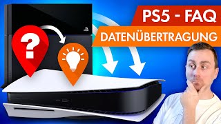 PS4 auf PS5 Datenübertragung ► Antworten auf die häufigsten Fragen (Erste Schritte PS5 Tutorial)
