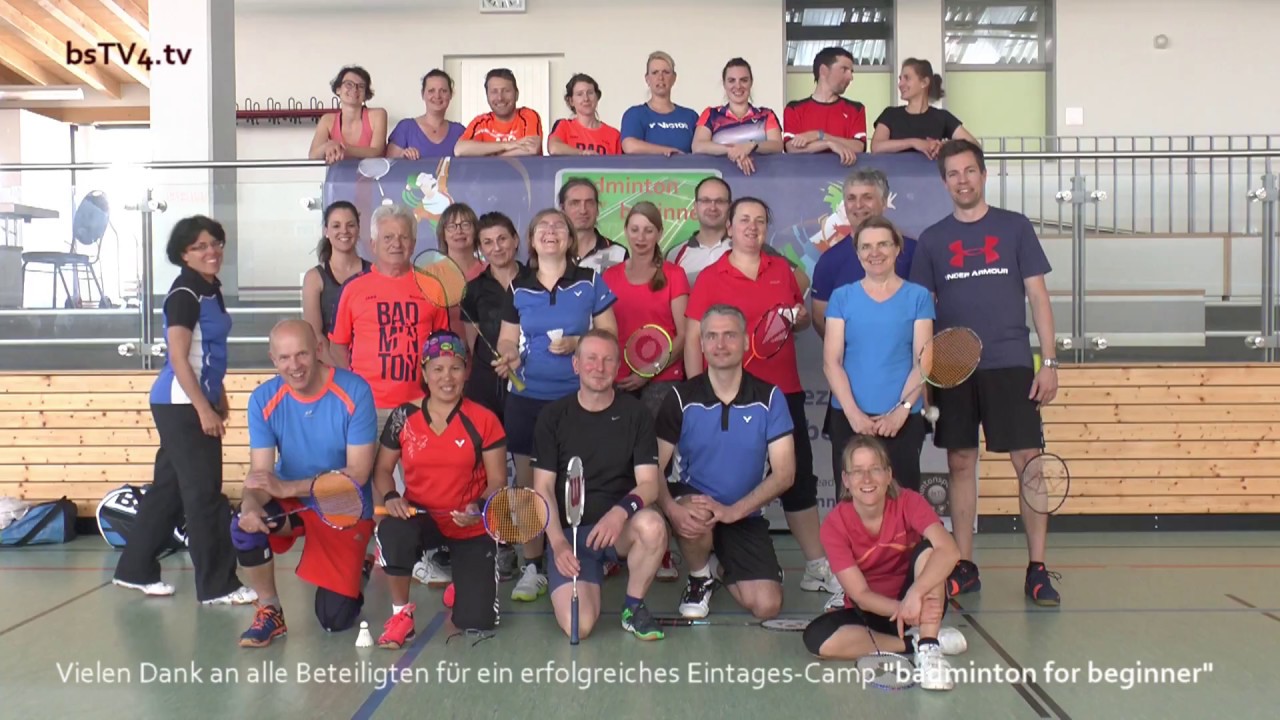 TRAILER „badminton for beginner“ April 2018 TSV Grabenstätt/Chiemsee