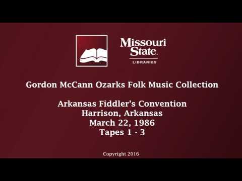 McCann: Arkansas Fiddler's Convention, March 22, 1986