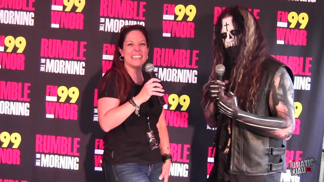 Randy Weitzel from In This Moment interview at FM99's Lunatic Luau