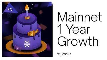 Stacks Mainnet Launched 1 Year Ago and Here