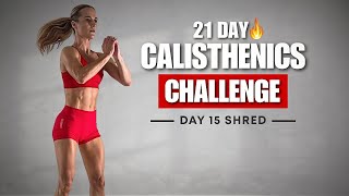 20 Menit Calisthenics Full Body Shred | Tantangan Calisthenics 21 Hari - Hari ke-15