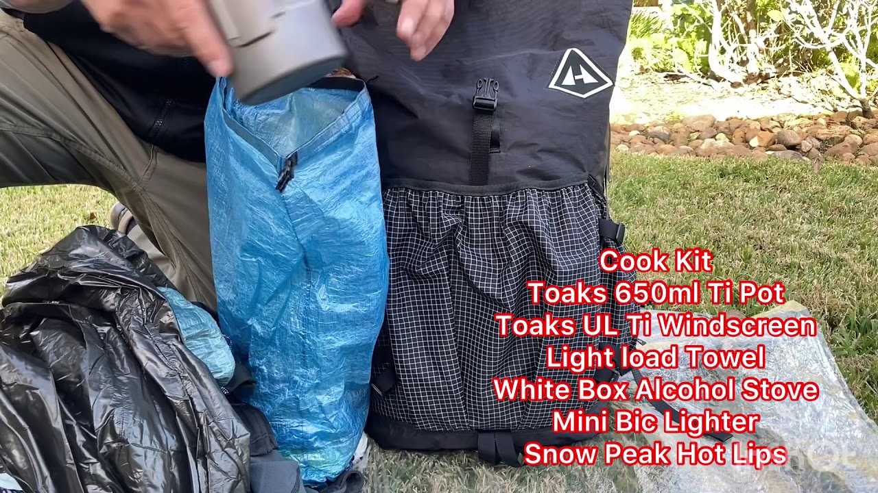 Lightweight Backpacking Gear Load Out - 2021 Season 11 lbs Base Weight
