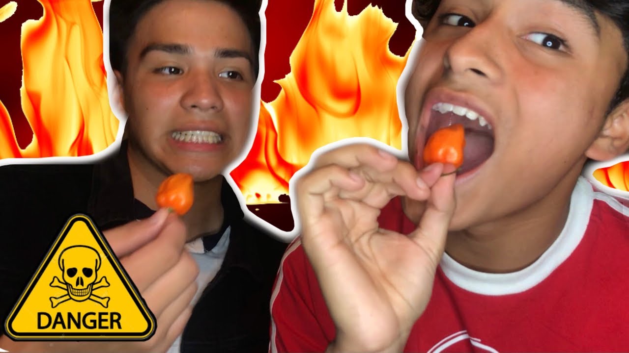 Eating A Habanero Pepper CHALLENGE!!! (WORST IDEA) YouTube