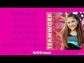 TEAMWORK Mackenzie Ziegler Lyrics