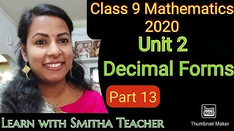 How to find decimal forms of 2/11, 3/11, 4/11, 5/11 etc #Mathematics Class 9 Unit 2 Part 13.
